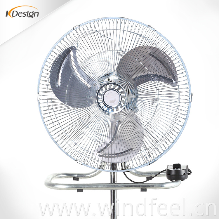 2018 high rpm 18 inch industrial large stand fan 3 in 1 energy saving factory stand fans